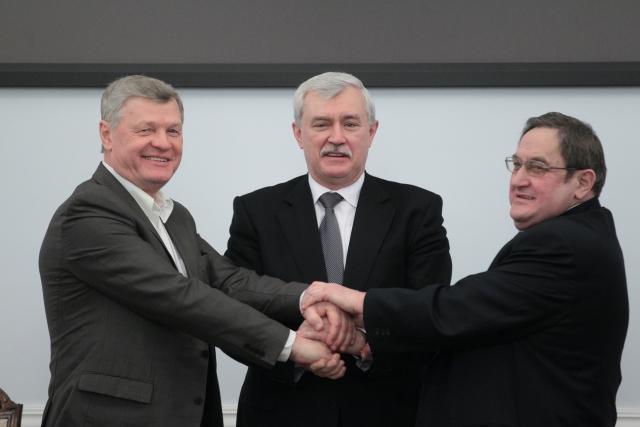 10.01.2014 подписание Трехстороннего соглашения Санкт-Петербурга на 2014–2016 годы и обязательств сторон 10.01.2014 подписание Трехстороннего соглашения Санкт-Петербурга на 2014–2016 годы и обязательств сторон